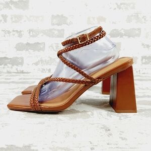 New GABRIELLE UNION Women's Nicolina Braided Sandals V313